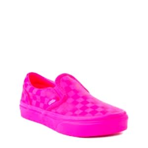 Hot pink vans shoes
